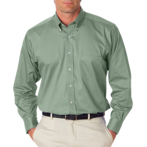 Hennessy by Van Heusen Dress Shirt Button Up - Picture 1 of 5